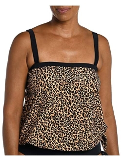 Women's Standard Bandeau Tankini Swimsuit Top