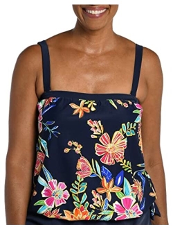 Women's Standard Bandeau Tankini Swimsuit Top