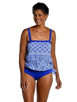 Women's Standard Bandeau Tankini Swimsuit Top