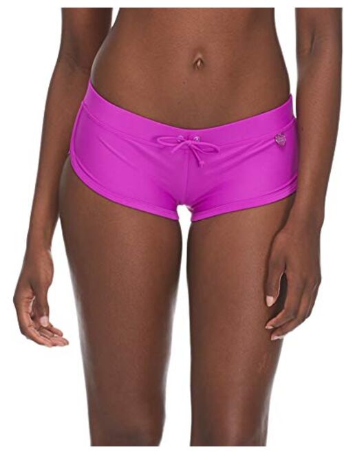 Body Glove Women's Standard Smoothies Sidekick Sporty Swim Short