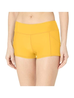 Women's Standard Rider Elastic Waist Hybrid Swim Short with UPF 50