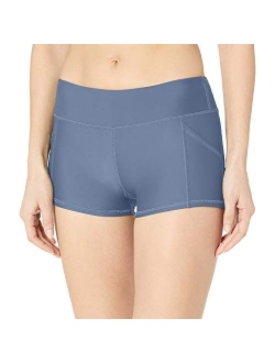 Women's Standard Rider Elastic Waist Hybrid Swim Short with UPF 50