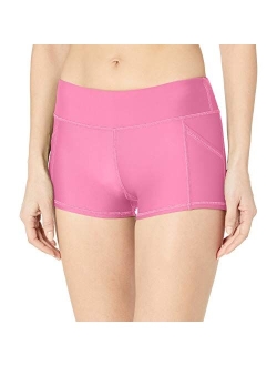 Women's Standard Rider Elastic Waist Hybrid Swim Short with UPF 50