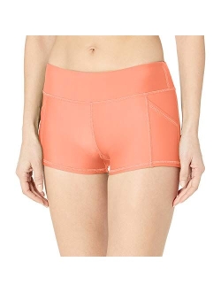 Women's Standard Rider Elastic Waist Hybrid Swim Short with UPF 50