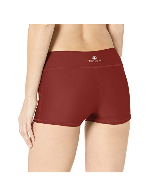 Body Glove Women's Standard Rider Elastic Waist Hybrid Swim Short with UPF 50+