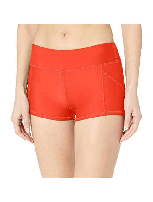 Body Glove Women's Standard Rider Elastic Waist Hybrid Swim Short with UPF 50+