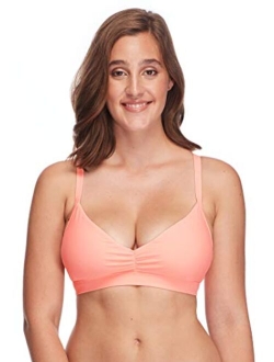 Women's Smoothies Drew Solid D, DD, E, F Cup Bikini Top Swimsuit