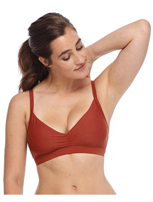 Body Glove Women's Smoothies Drew Solid D, DD, E, F Cup Bikini Top Swimsuit