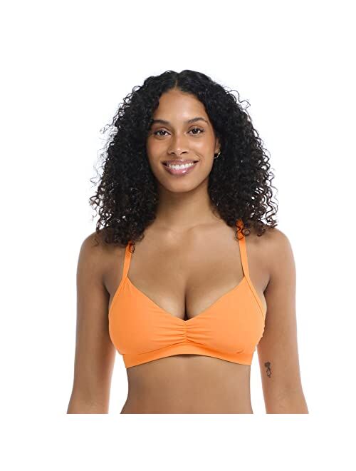 Body Glove Women's Smoothies Drew Solid D, DD, E, F Cup Bikini Top Swimsuit