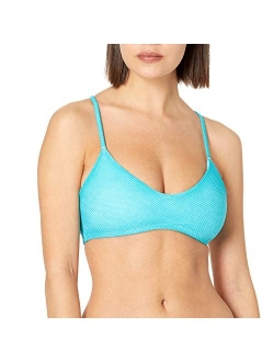 Women's Alani Strappy Back Halter Bikini Top Swimsuit