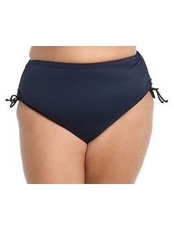 Women's Side Tie Mid Waist Swimsuit Bottom