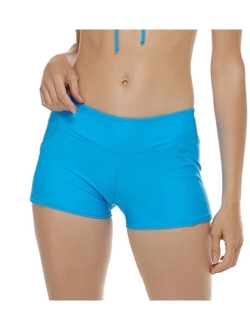 Women's Standard Rider Elastic Waist Hybrid Swim Short