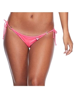 Women's Smoothies Brasilia Solid Tie Side Cheeky Bikini