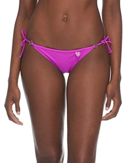 Women's Smoothies Brasilia Solid Tie Side Cheeky Bikini