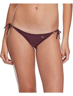 Women's Smoothies Brasilia Solid Tie Side Cheeky Bikini