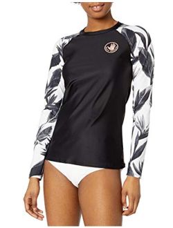 Women's Standard Sleek Long Sleeve Rashguard with UPF 50