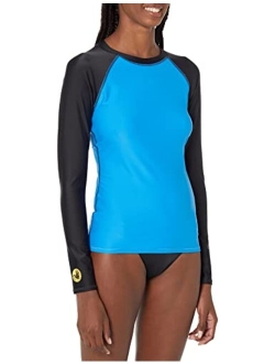 Women's Standard Sleek Long Sleeve Rashguard with UPF 50