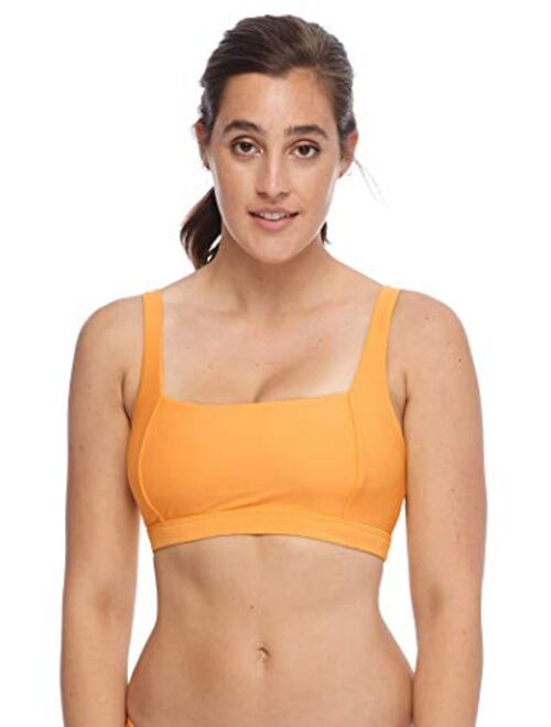 Body Glove Women's Standard Smoothie Alison Solid D, Dd Cup Bikini Top Swimsuit