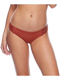 Women's Smoothies Ruby Solid Bikini Bottom Swimsuit