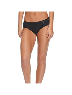 Women's Smoothies Nuevo Contempo Solid Full Coverage Bikini Bottom Swimsuit