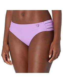 Women's Smoothies Nuevo Contempo Solid Full Coverage Bikini Bottom Swimsuit