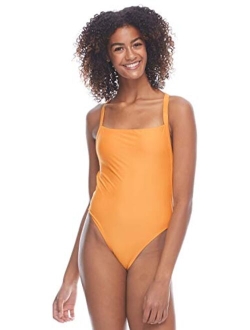 Women's Standard Smoothies Electra One Piece Swimsuit with Strappy Back Detail