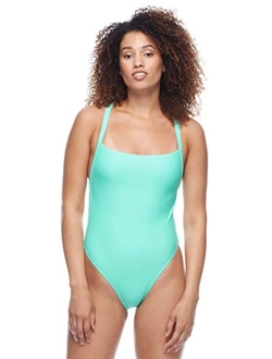 Women's Standard Smoothies Electra One Piece Swimsuit with Strappy Back Detail