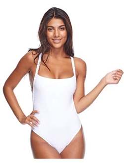 Women's Standard Smoothies Electra One Piece Swimsuit with Strappy Back Detail