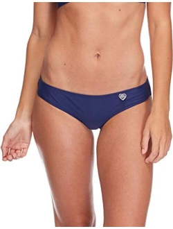 Women's Smoothies Eclipse Solid Surf Rider Bikini Bottom Swimsuit