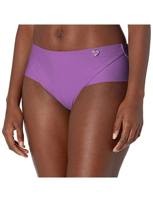 Body Glove Women's Standard Smoothies Coco High Waisted Solid Bikini Bottom Swimsuit