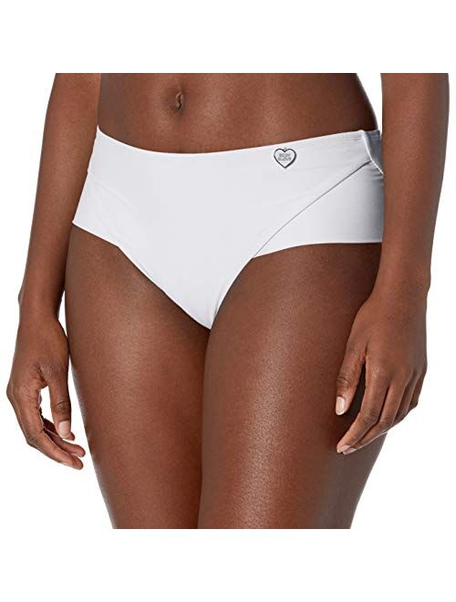 Body Glove Women's Standard Smoothies Coco High Waisted Solid Bikini Bottom Swimsuit