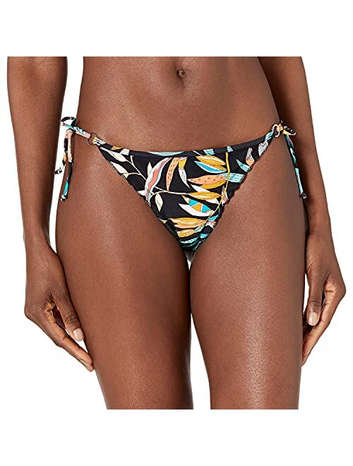 Body Glove Women's Standard Brasilia Tie Side Cheeky Bikini Bottom Swimsuit