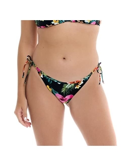 Women's Standard Brasilia Tie Side Cheeky Bikini Bottom Swimsuit