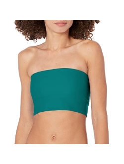 Women's Standard Smoothies Sunrise Solid Bandeau Style Bikini Top Swimsuit