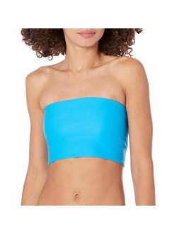 Women's Standard Smoothies Sunrise Solid Bandeau Style Bikini Top Swimsuit