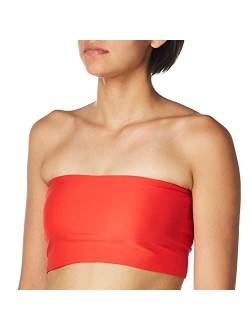 Women's Standard Smoothies Sunrise Solid Bandeau Style Bikini Top Swimsuit