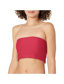 Women's Standard Smoothies Sunrise Solid Bandeau Style Bikini Top Swimsuit