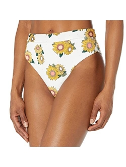 Women's Standard Marlee High Waist Bikini Bottom Swimsuit