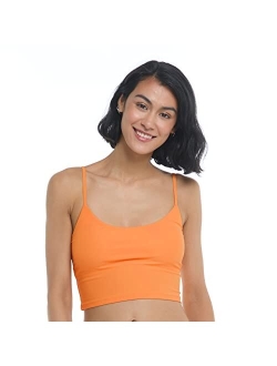 Women's Standard Smoothies Norah Solid Crop Bikini Top Swimsuit