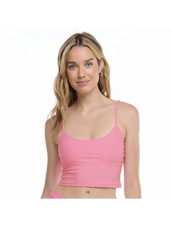 Women's Standard Smoothies Norah Solid Crop Bikini Top Swimsuit