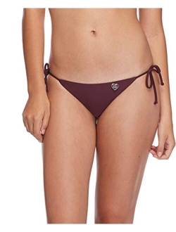 Women's Standard Smoothies Iris Solid Tie Side Bikini Bottom Swimsuit