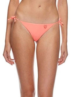 Women's Standard Smoothies Iris Solid Tie Side Bikini Bottom Swimsuit