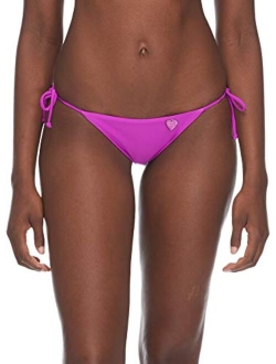 Women's Standard Smoothies Iris Solid Tie Side Bikini Bottom Swimsuit