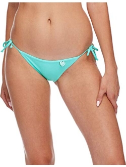 Women's Standard Smoothies Iris Solid Tie Side Bikini Bottom Swimsuit