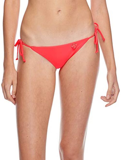 Body Glove Women's Standard Smoothies Iris Solid Tie Side Bikini Bottom Swimsuit