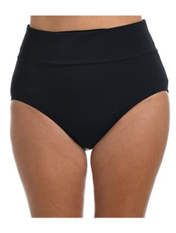 Women's Wide Band Full Bikini Bottom Swimsuit