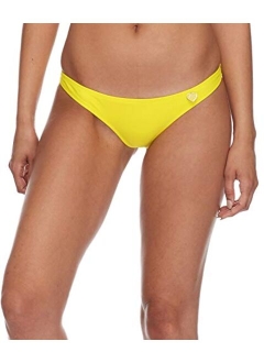 Women's Smoothies Thong Solid Minimal Coverage Bikini Bottom Swimsuit