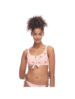 Women's Kate Crop Bikini Top Swimsuit with Front Tie