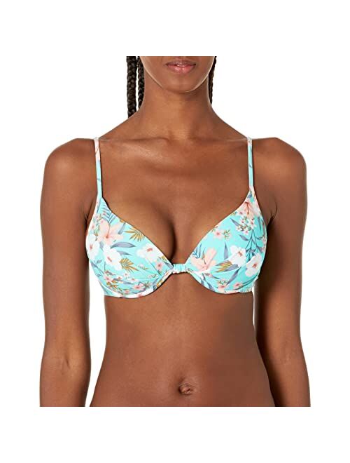 Body Glove Women's Greta Molded Cup Push Up Underwire Bikini Top Swimsuit