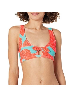 Women's May Bikini Top Swimsuit with Peekaboo Front Bow Detail